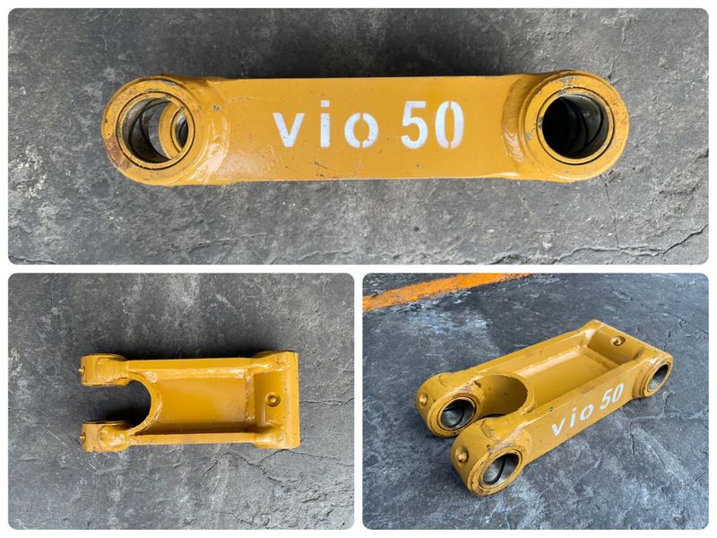 VIO50挖土機 挖掘機工字架 千秋架 牛擔 Bucket Link 三節尾總成 隨動連桿B 中座