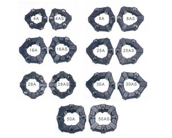 Couplings - Various Specifications and Diagrams
