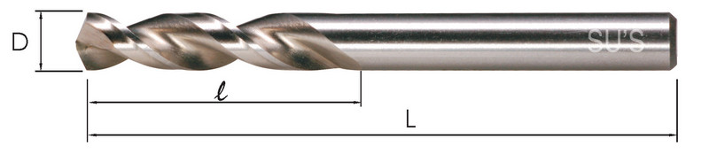 High Speed Stub Drills DS-105 - TAIWAN SU'S Drill