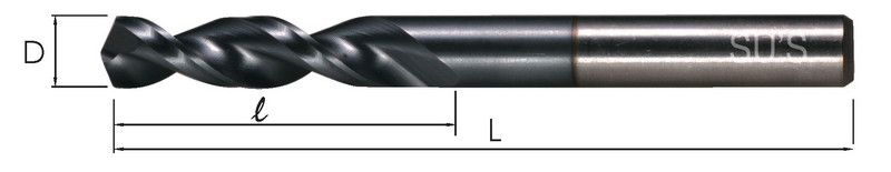 DS-106- TiAIN High Speed Stub Drills - TAIWAN SU'S Drill