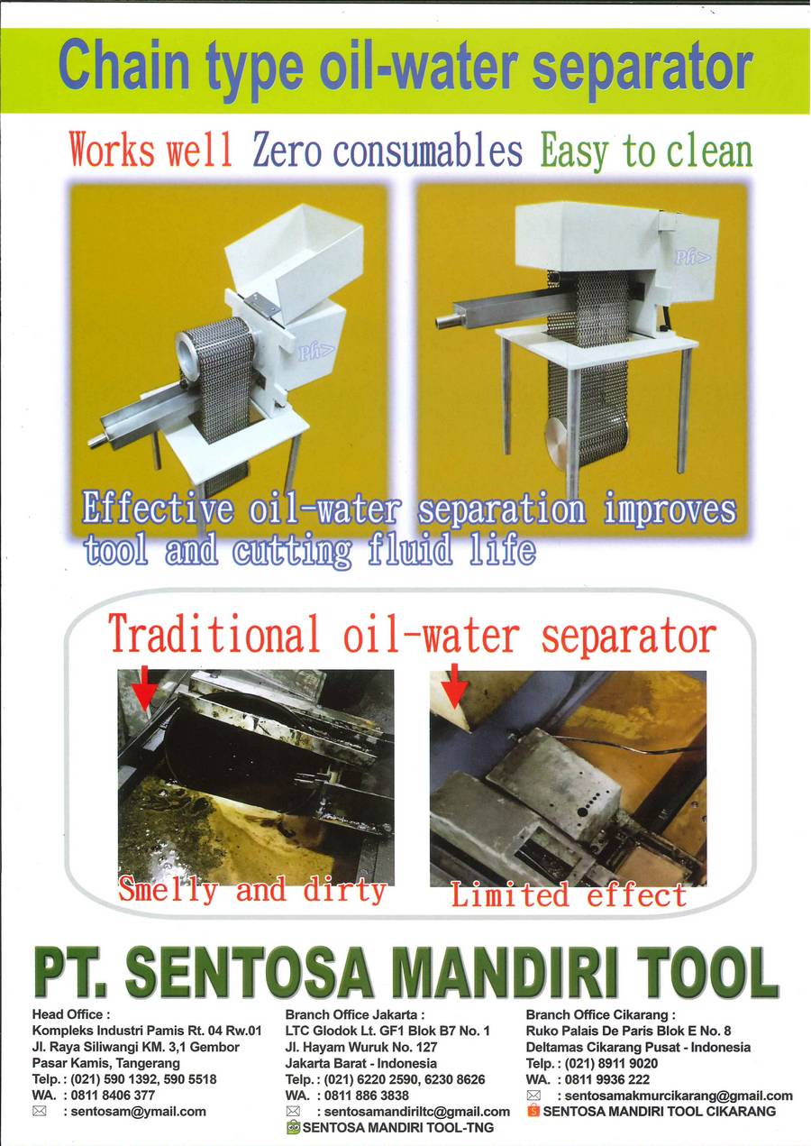Oil Skimmer Rantai Stainless INTRO